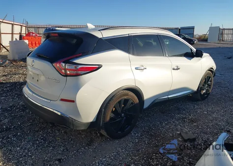 2017 Nissan Murano Platinum из США, поврежденный, VIN 5N1AZ2MH8HN188069